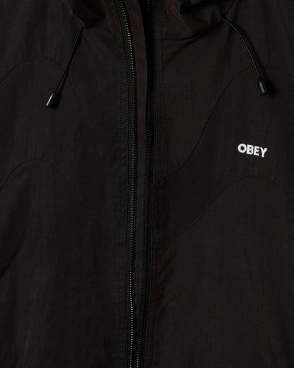 SOTA SHELL JACKET - GIACCA 22MC0001721 -BLK OBEY 