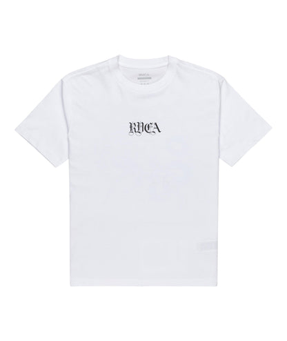 BENJ BATTLE - T-SHIRT EVYZT00254 -WHT RVCA 