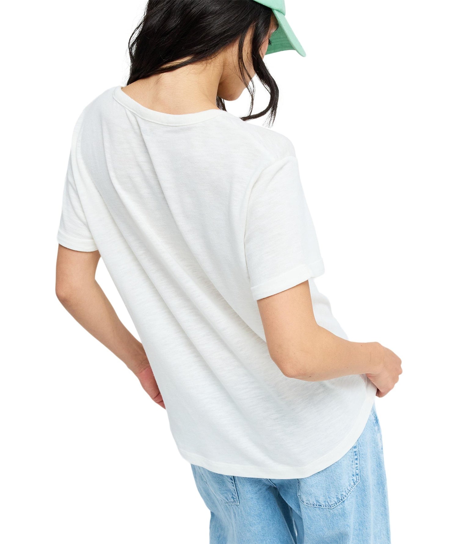 OCEANWAVE REGULAR SLUB - T-SHIRT ERJZT06096 -WZA0 ROXY 