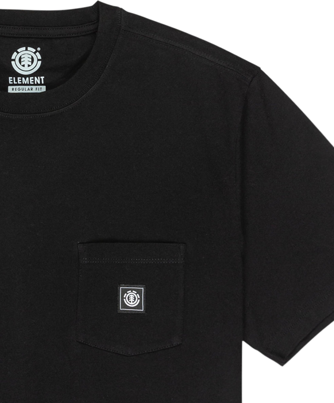ICON LABEL POCKET - T-SHIRT ELYKT00198 -FBK ELEMENT 