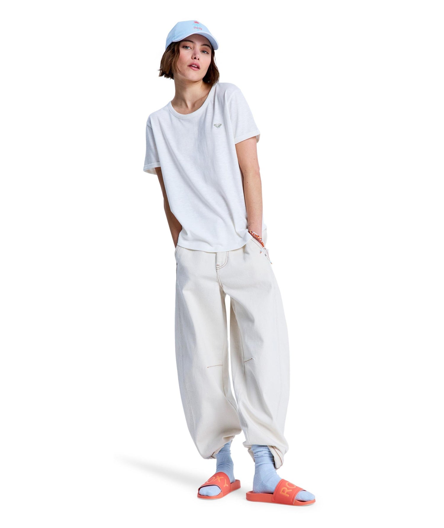 OCEANWAVE REGULAR EMBY - T-SHIRT ERJZT06030 -WBS0 ROXY 