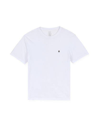 STONE BLANKS - T-SHIRT A3532550 _WHT VOLCOM 