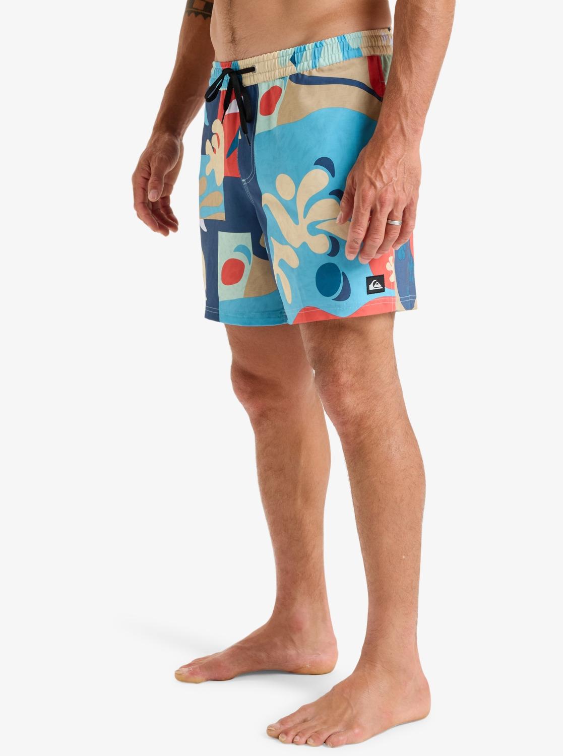 SURFSILK STRAIGHT VOLLEY 16 - VOLLEY EQYJV04107 -CJZ3 QUIKSILVER 