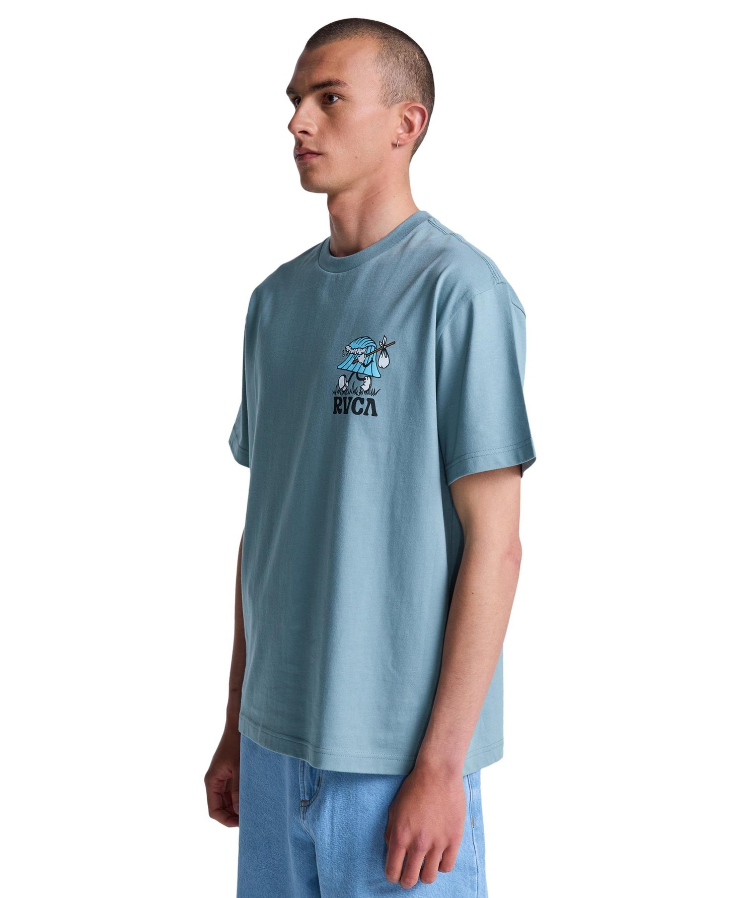 KEEP LOOKIN - T-SHIRT EVYZT00331 -SLK0 RVCA 