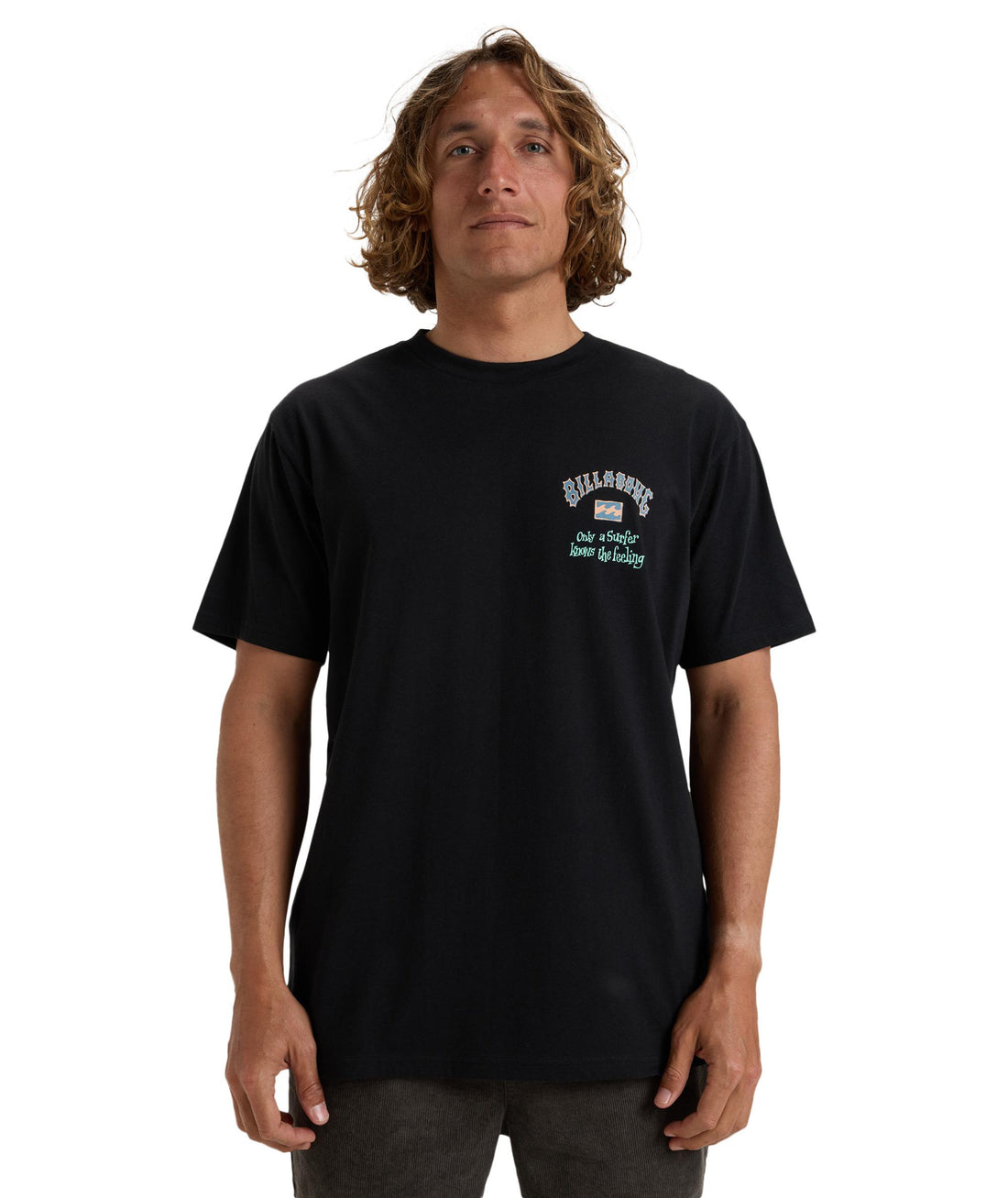 KNOW THE FEELIN - T-SHIRT EBYZT00290 -BLK BILLABONG 