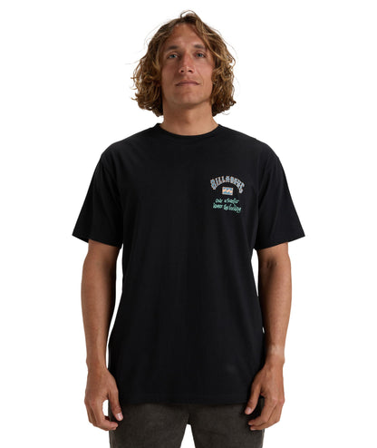 KNOW THE FEELIN - T-SHIRT EBYZT00290 -BLK BILLABONG 
