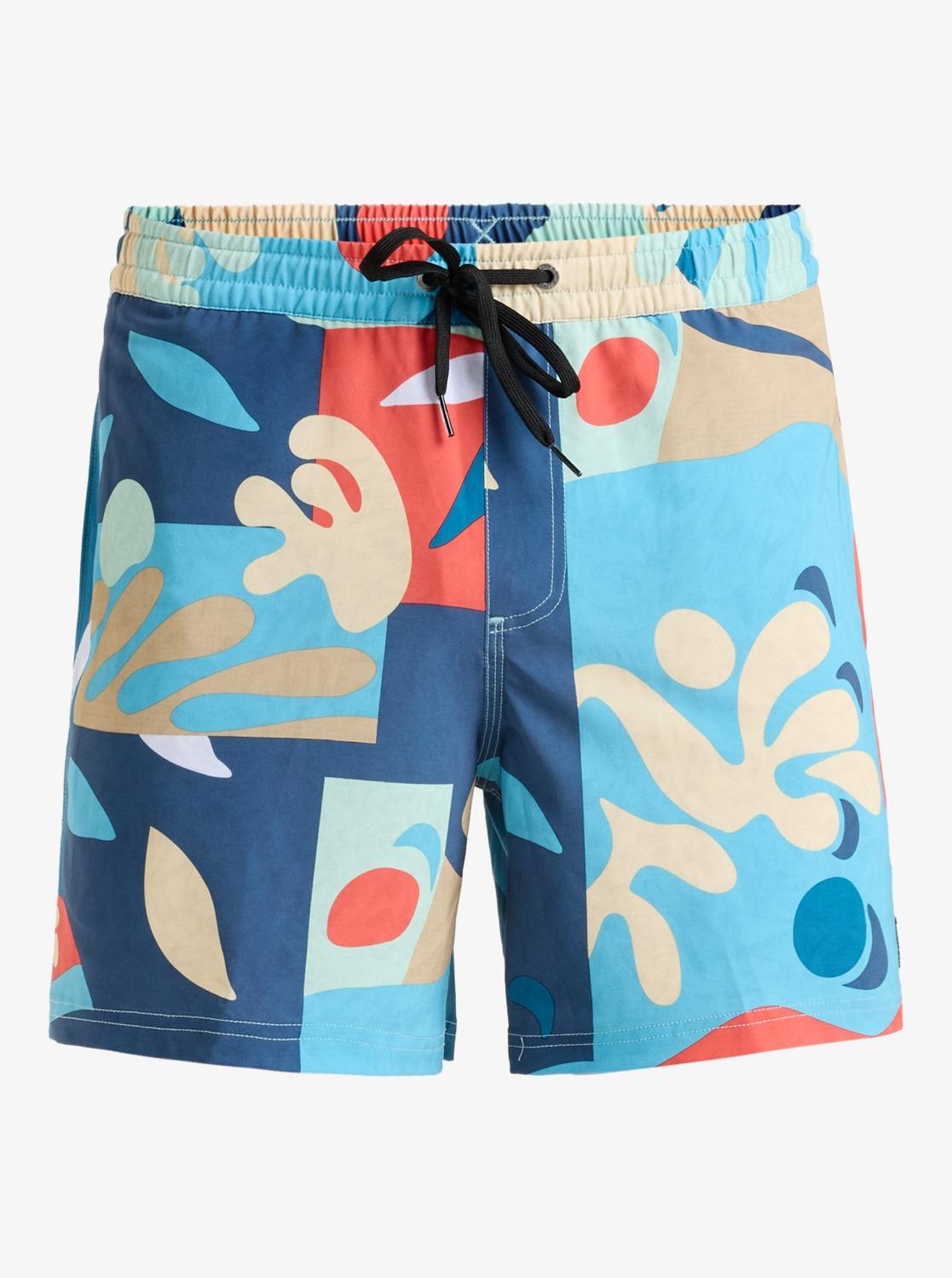 SURFSILK STRAIGHT VOLLEY 16 - VOLLEY EQYJV04107 -CJZ3 QUIKSILVER 