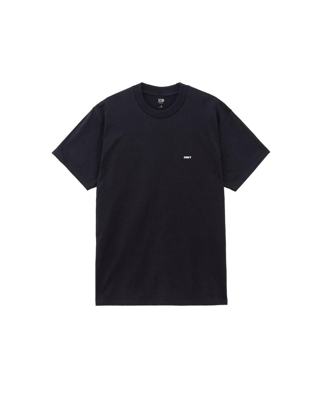 ICON STENCIL FLAME - T-SHIRT 22MC0001303 -BLK OBEY 