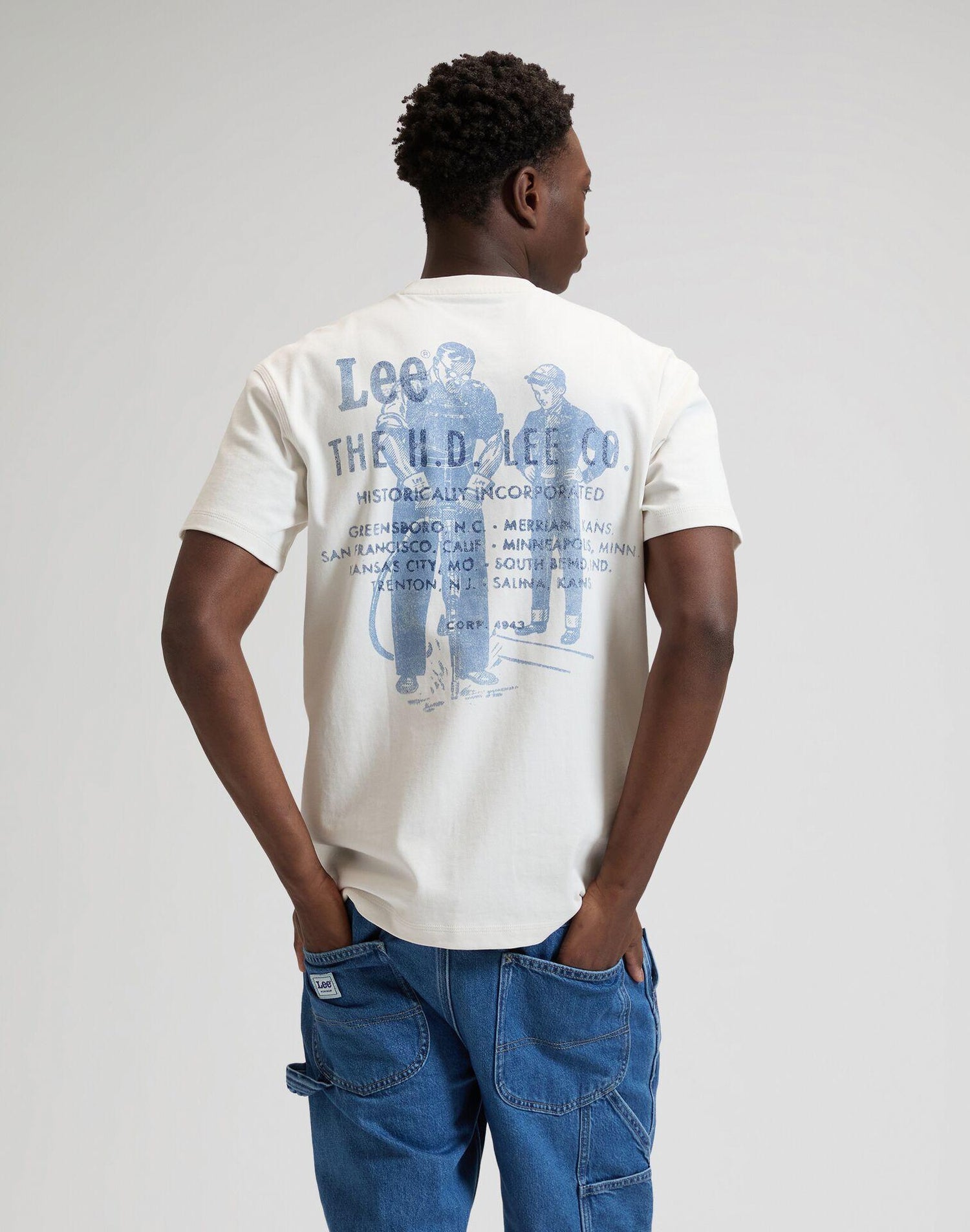 WORKWEAR WORKER NATURAL - T-SHIRT 112378769 . LEE 