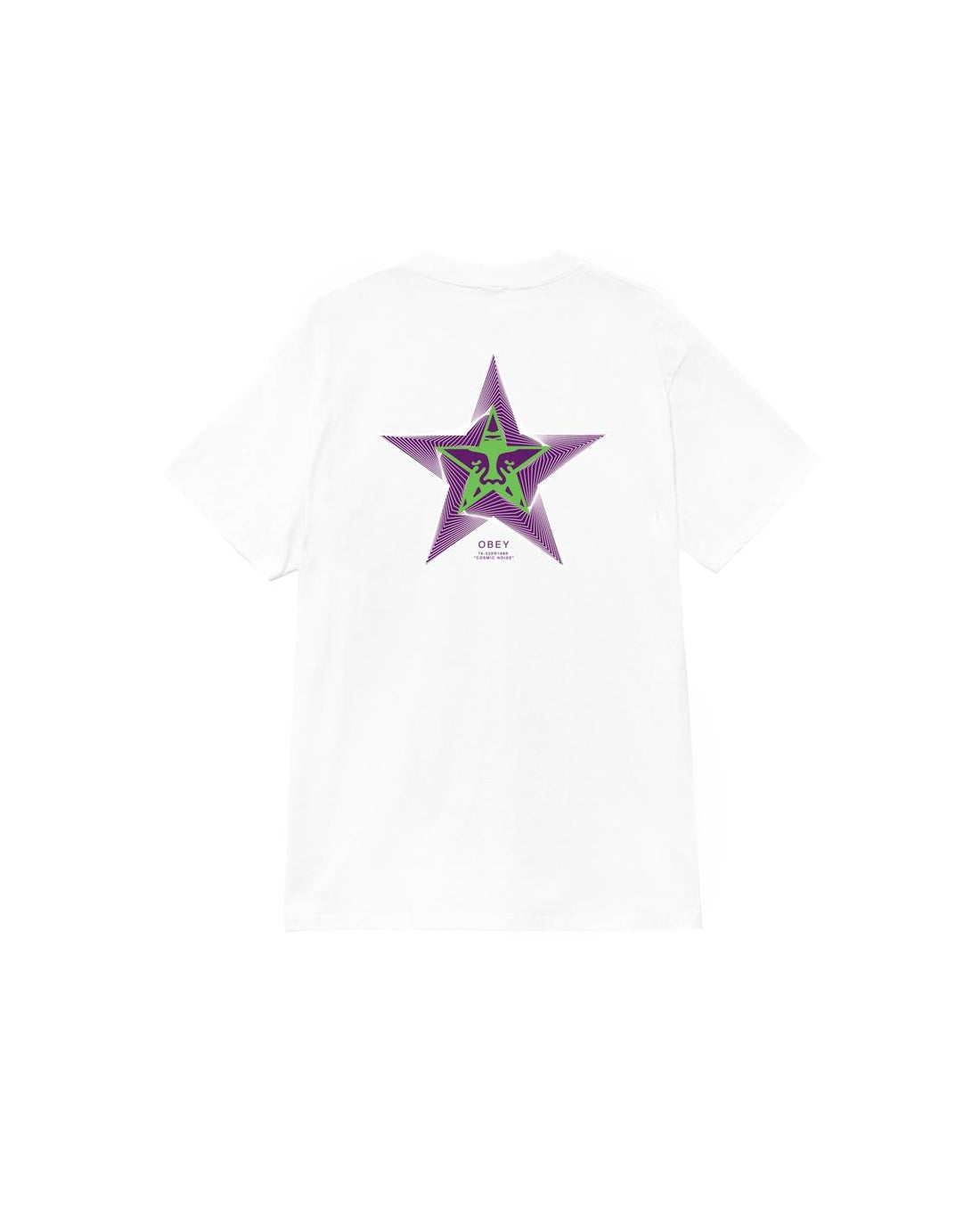 COSMIC NOISE - T-SHIRT 22MC0001304 -WHT OBEY