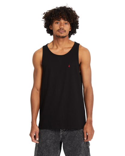 STONE BLANKS - CANOTTA A4512605 _BLK VOLCOM 