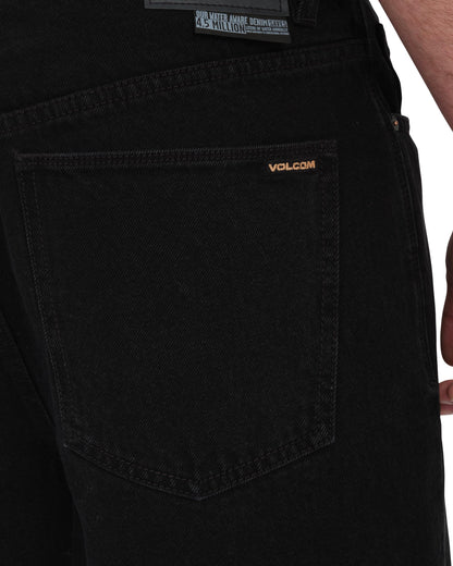 BILLOW DENIM 22 - SHORTS A2012609 _BLK VOLCOM 