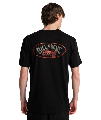ORBIT ARCH - T-SHIRT EBYZT00522 -BLK BILLABONG 
