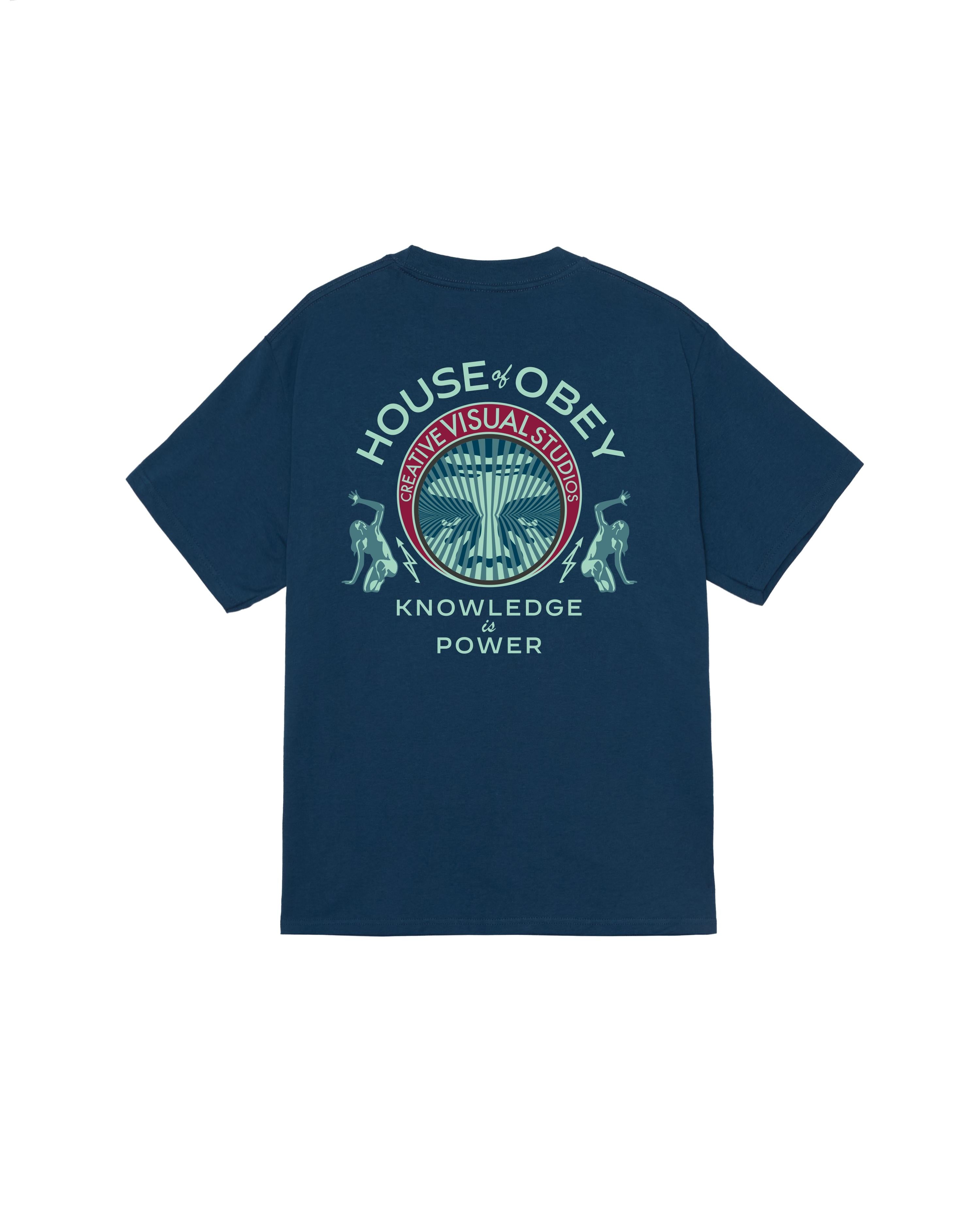 KNOWLEDGE IS POWER - T-SHIRT 22MC0001691 -HBU OBEY 