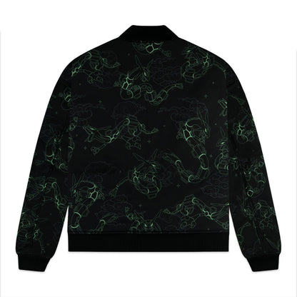 RAYQUAZA PATTERN BOMBER - GIACCA JK1048-JO -01 DOLLY NOIRE 