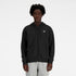 SPORT ESSENTIALS LOGO FRENCH TERRY FULL ZIP - FELPA MJ41501BK . NEW BALANCE 