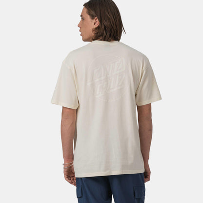 TONAL OPUS DOT STRIPE - T-SHIRT SCA-TEE-13029  SANTA CRUZ 
