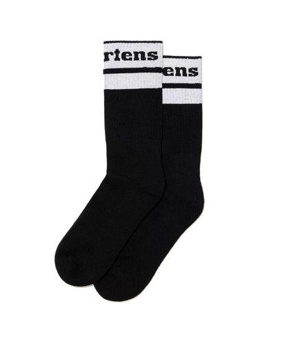 ATHLETIC LOGO SOCK - ORGANIC COTTON BLEND - CALZE AC681006 . DR MARTENS 