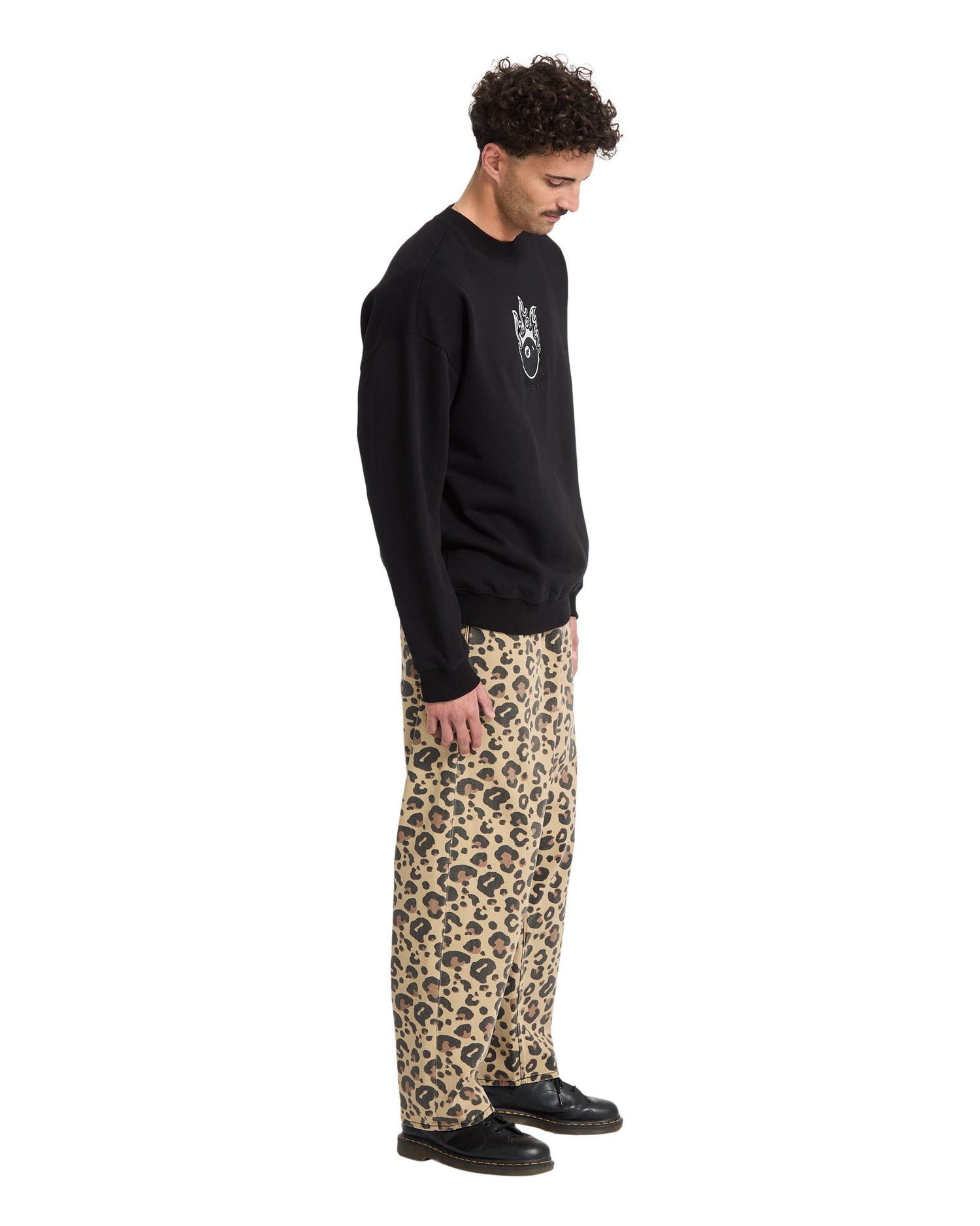 FA SETH CONBOY CREW - FELPA A4612621 _BLK VOLCOM 
