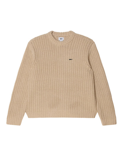 BOLD CHUNKY - MAGLIA 22MC0001558 -OAT OBEY 