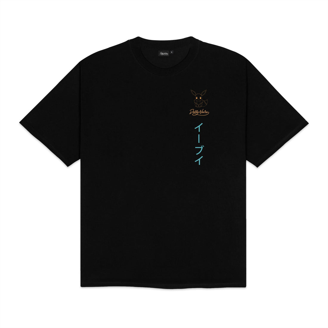 EEVEE EVOLUTION TEE - T-SHIRT TS1345-T4 -01 DOLLY NOIRE 