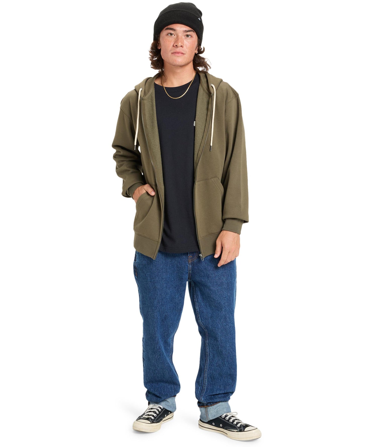 SALT WATER ZIP - FELPA EQYFT05160 -CRE0 QUIKSILVER 