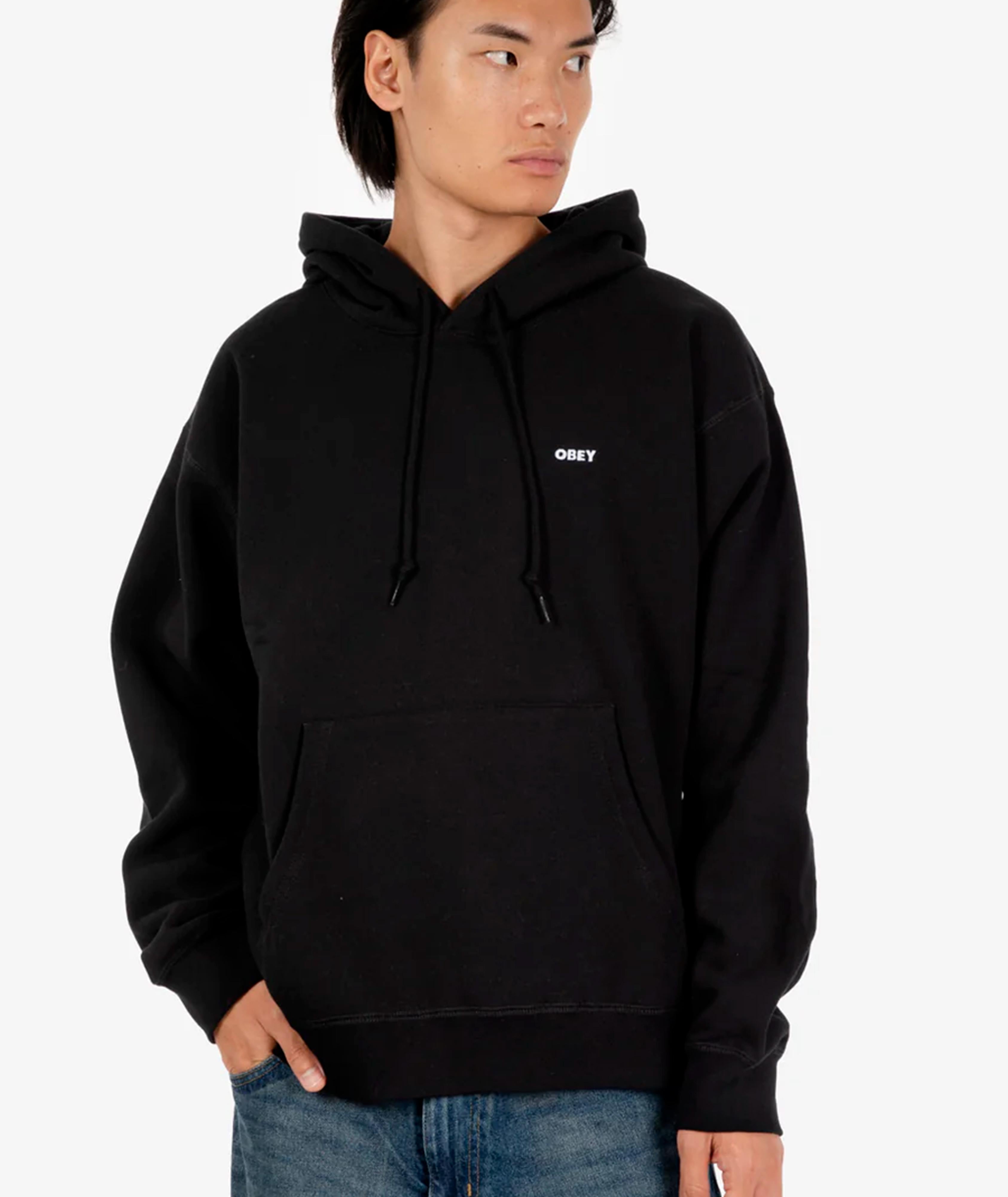 ESTABLISHED WORKS BOLD II - FELPA 22MC0000022E -BLK OBEY 