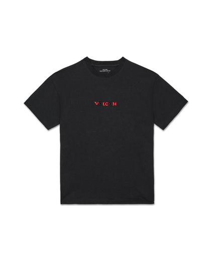 FA SETH CONBOY - T-SHIRT A4312672 _BLK VOLCOM 