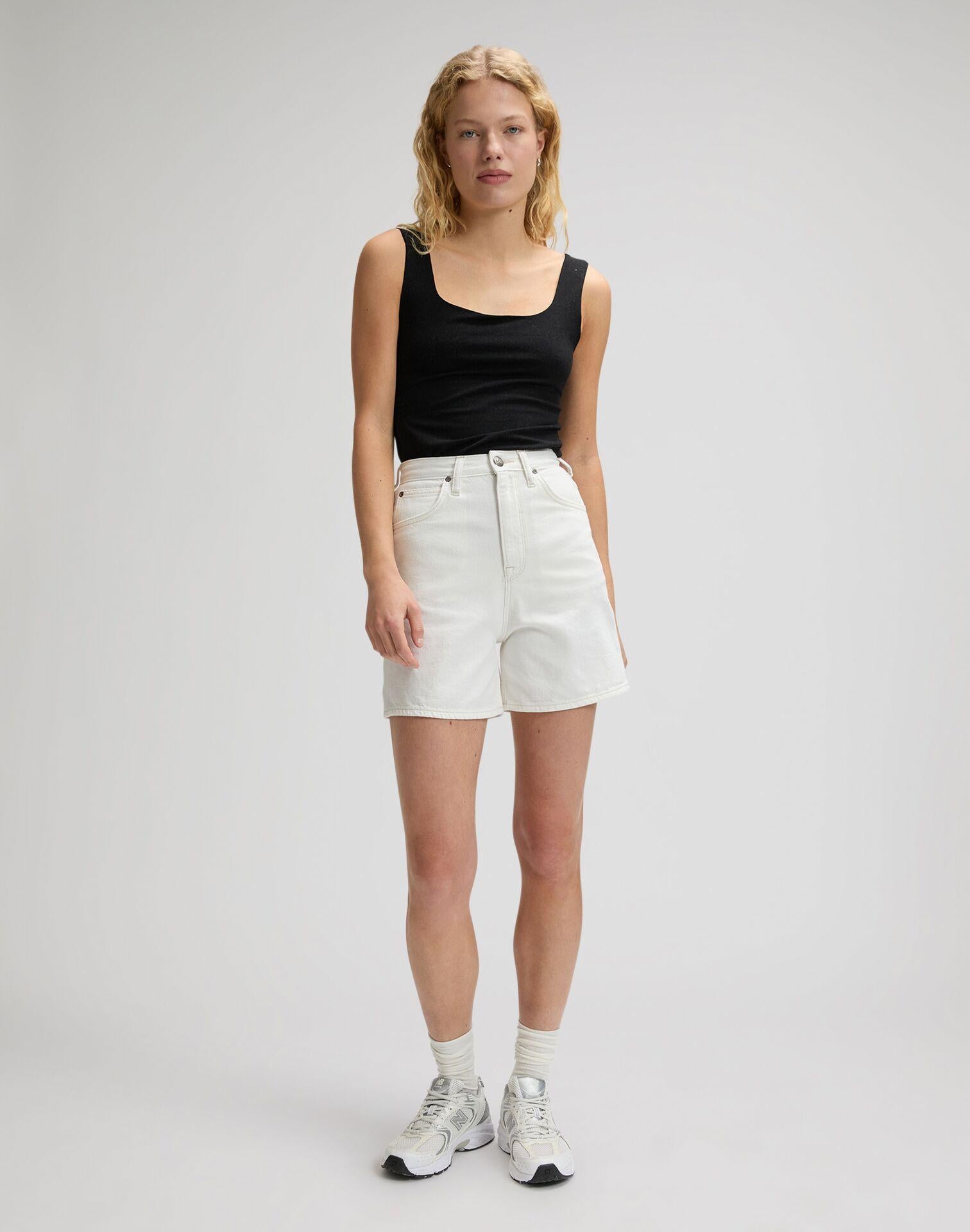 STELLA POWDER WHITE - SHORTS 112376779 . LEE 