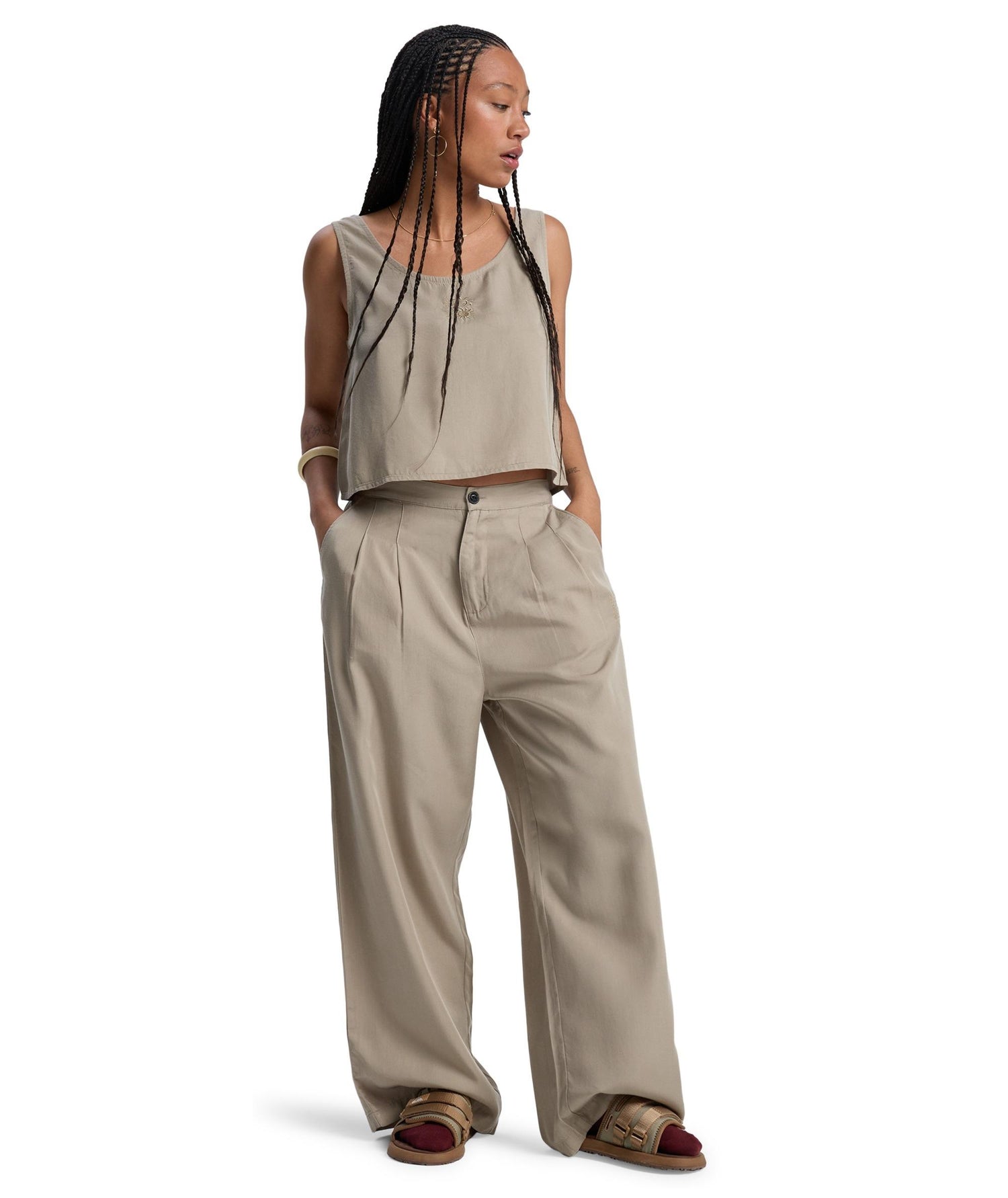 VISTA WOVEN - PANTALONE EQWNP03067 -TKS0 QUIKSILVER 