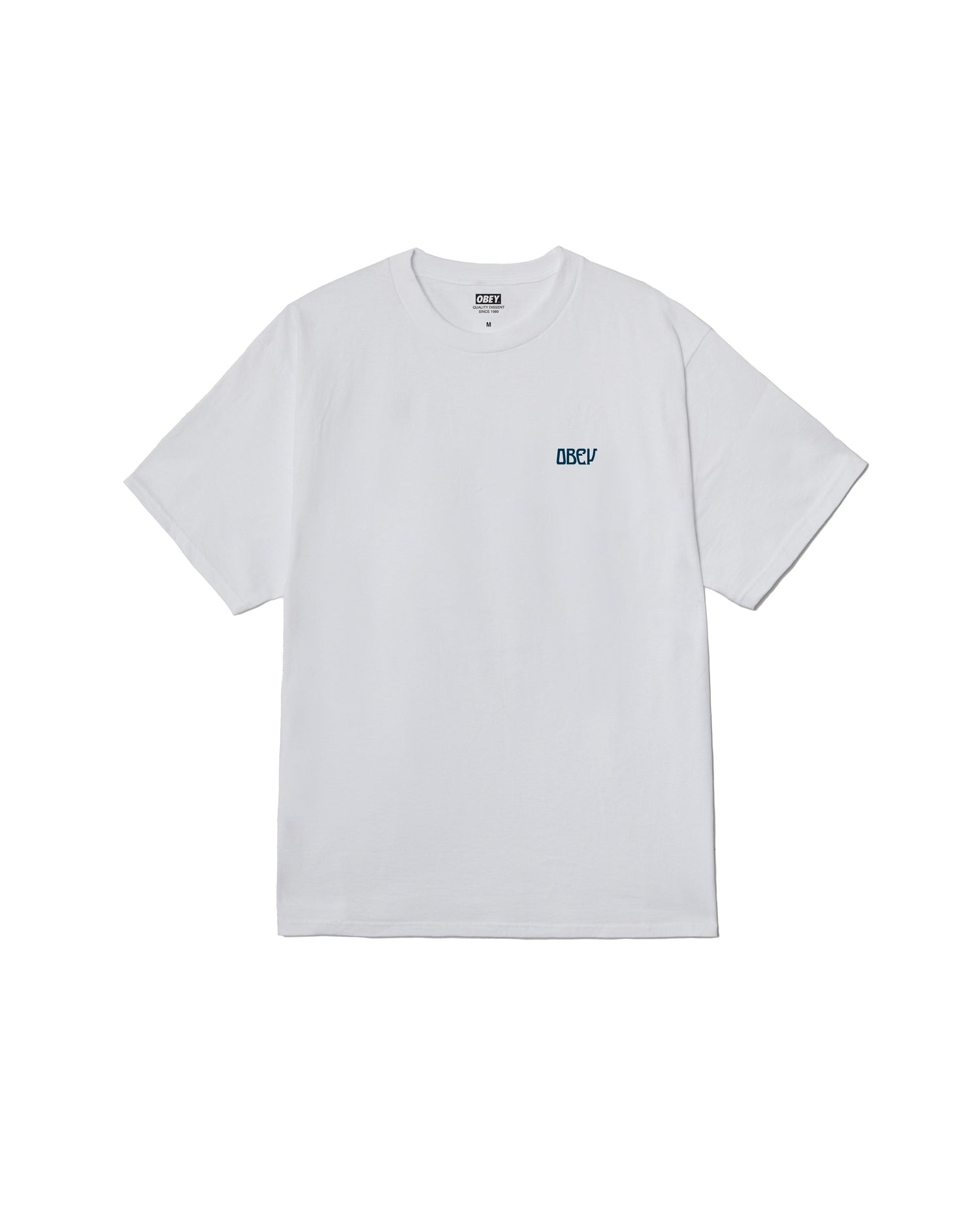 PEACE NOW BUTTERFLIES - T-SHIRT 22MC0001838 -WHT OBEY 