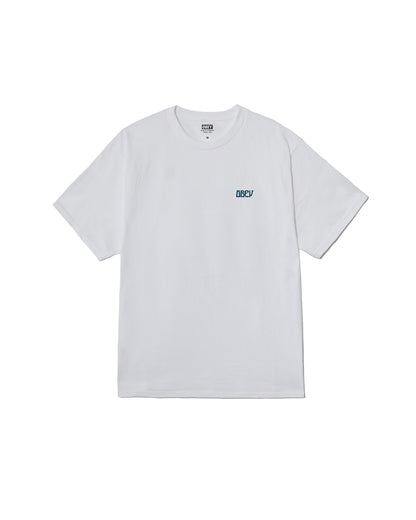 PEACE NOW BUTTERFLIES - T-SHIRT 22MC0001838 -WHT OBEY 