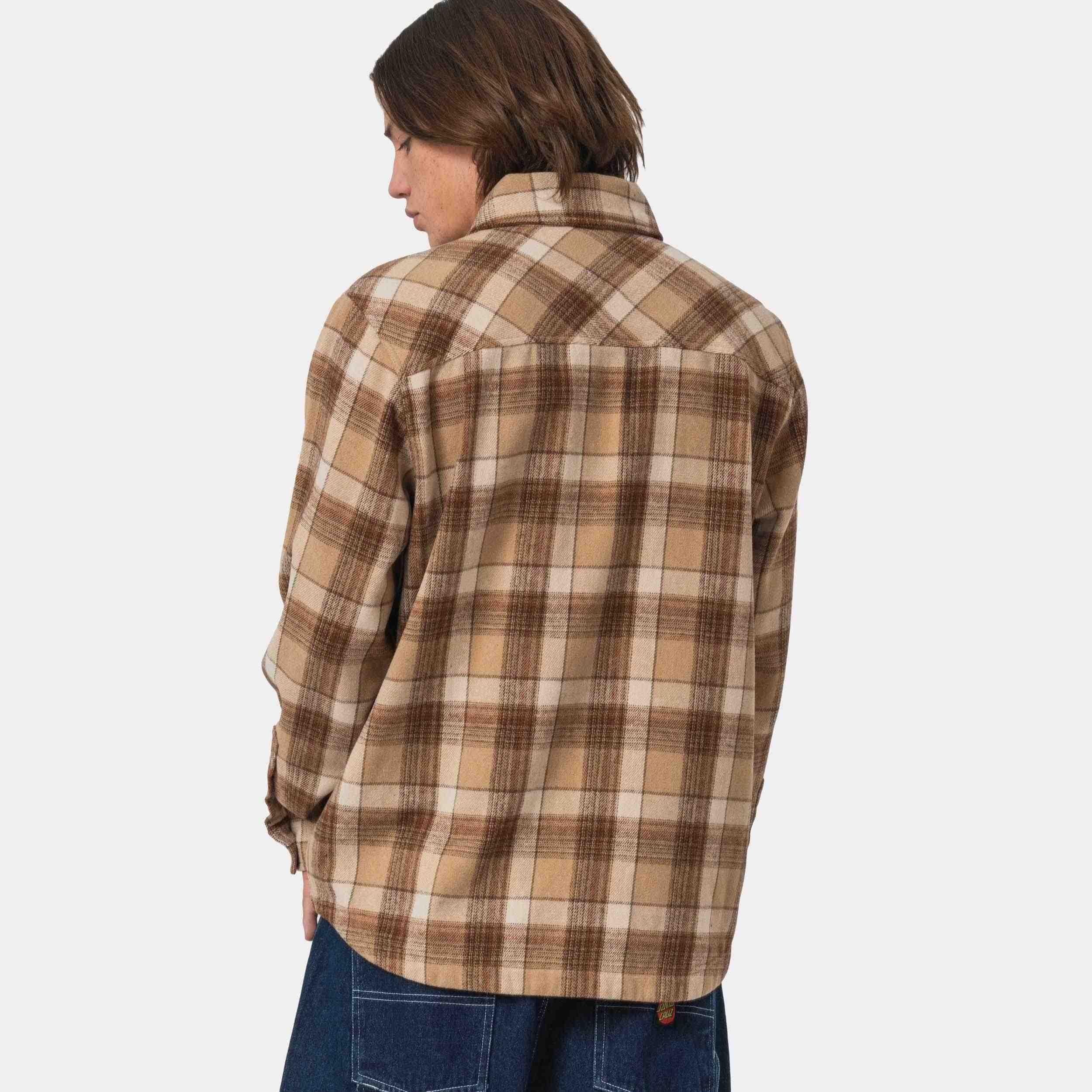APEX - CAMICIA SCA-SHT-0896  SANTA CRUZ 