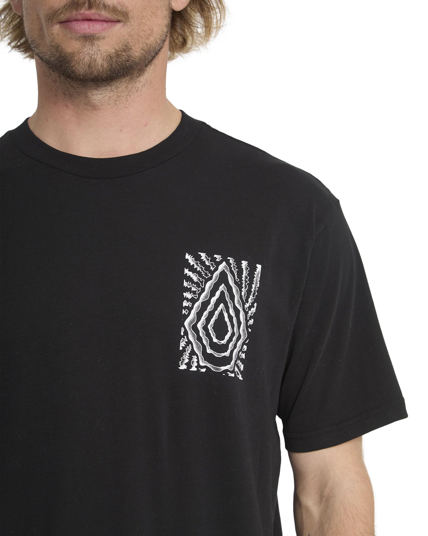 RADIATON - T-SHIRT A5012612 _BLK VOLCOM 
