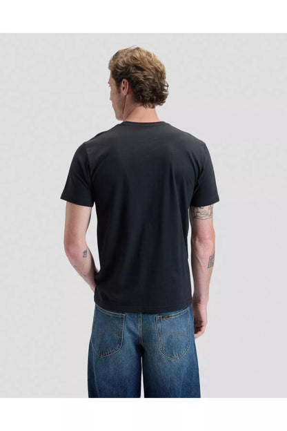 PATCH LOGO WASHED BLACK - T-SHIRT 112376604 . LEE 