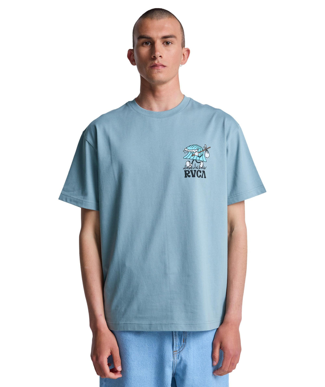 KEEP LOOKIN - T-SHIRT EVYZT00331 -SLK0 RVCA 