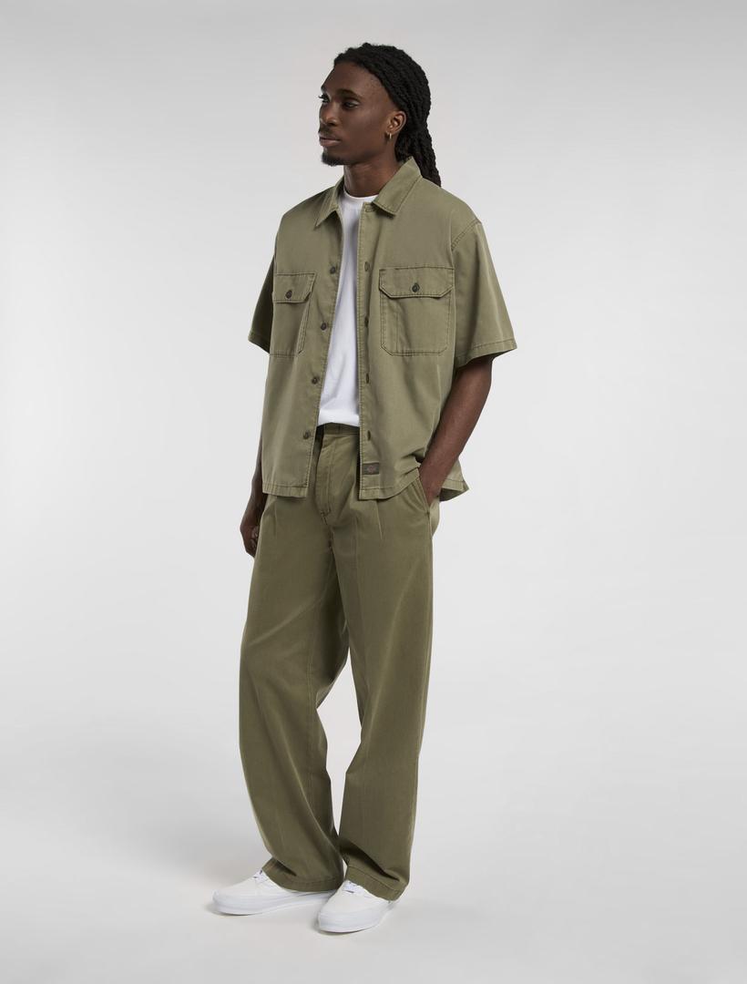 UNIONVILLE WORK SHIRT - CAMICIA DK0A4Z7Q MGR1 DICKIES 
