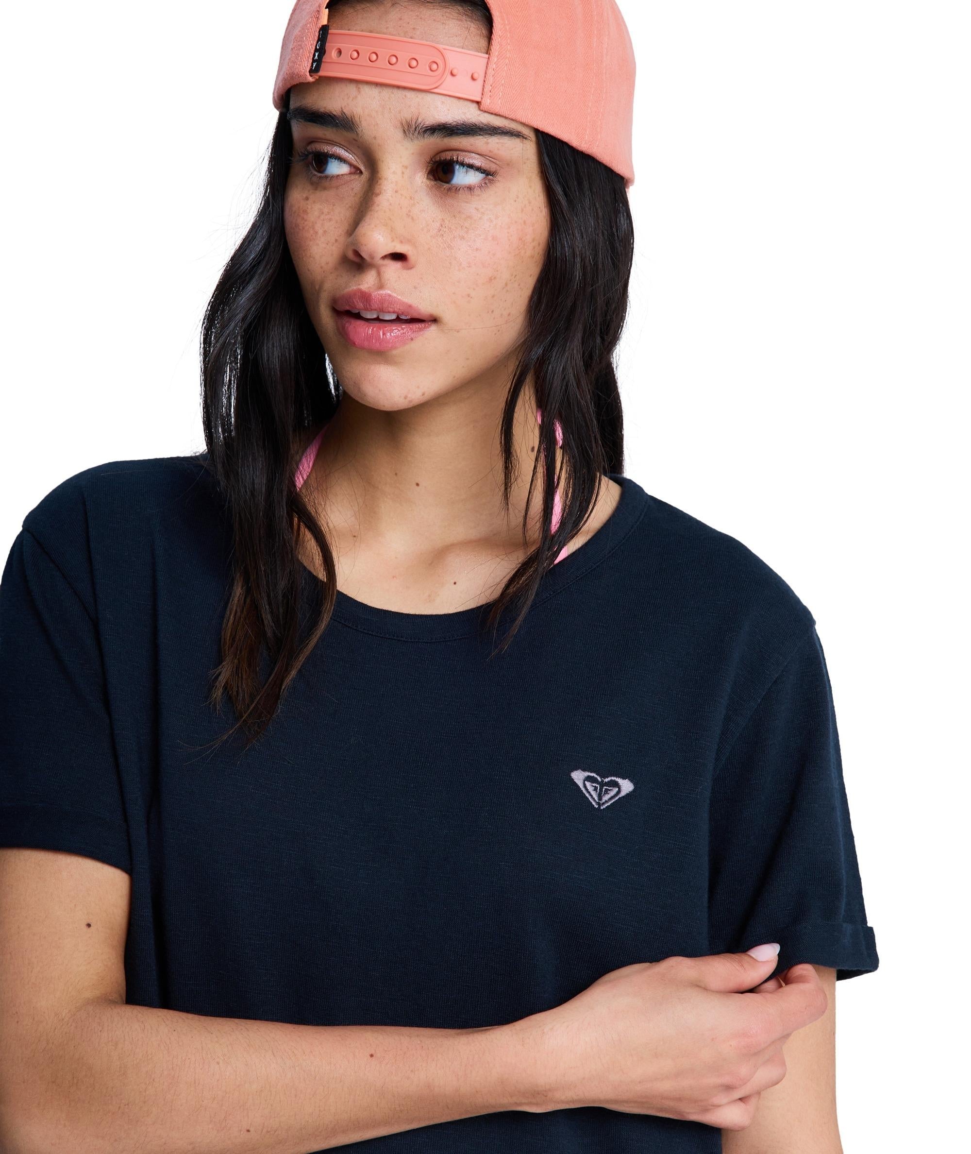 OCEANWAVE REGULAR EMBY - T-SHIRT ERJZT06030 -KVJ0 ROXY 