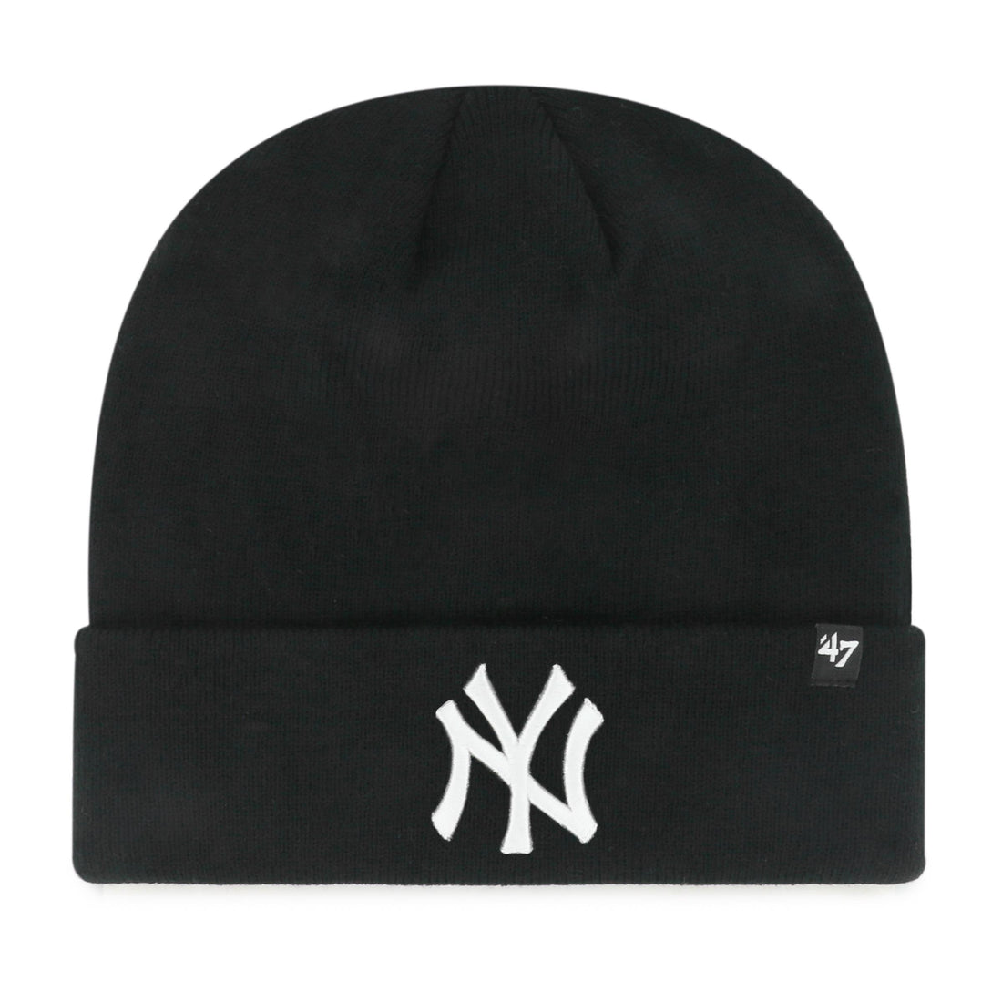 RAISED BASIC CUFF KNIT NEW YORK YANKEES - BERRETTO 47-B-RKN17ACE -BKA 47 BRAND 