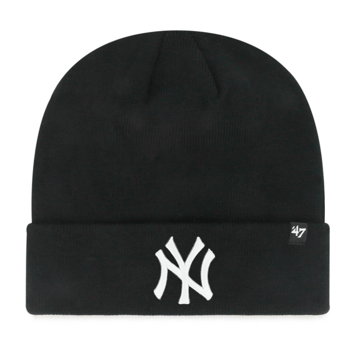 RAISED BASIC CUFF KNIT NEW YORK YANKEES - BERRETTO 47-B-RKN17ACE -BKA 47 BRAND 