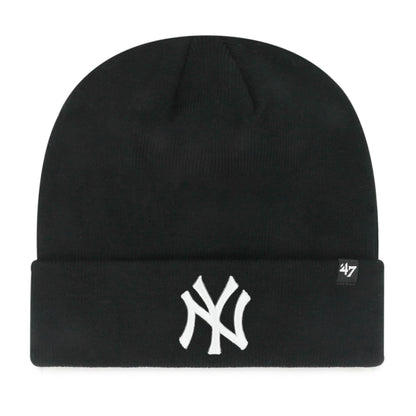 RAISED BASIC CUFF KNIT NEW YORK YANKEES - BERRETTO 47-B-RKN17ACE -BKA 47 BRAND 