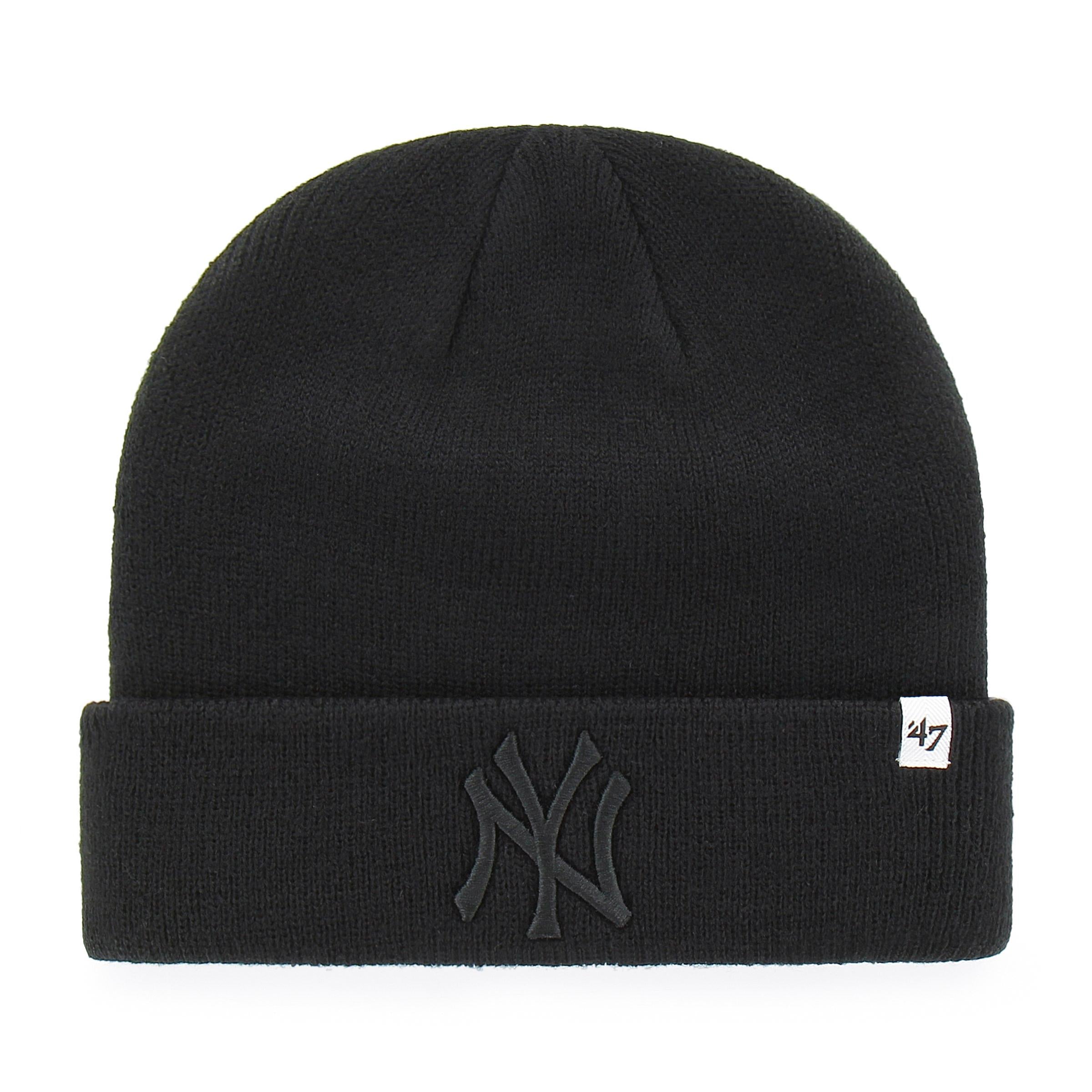 RAISED BASIC CUFF KNIT NEW YORK YANKEES - BERRETTO 47-B-RKN17ACE -BKD 47 BRAND 