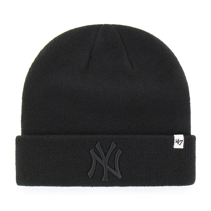 RAISED BASIC CUFF KNIT NEW YORK YANKEES - BERRETTO 47-B-RKN17ACE -BKD 47 BRAND 