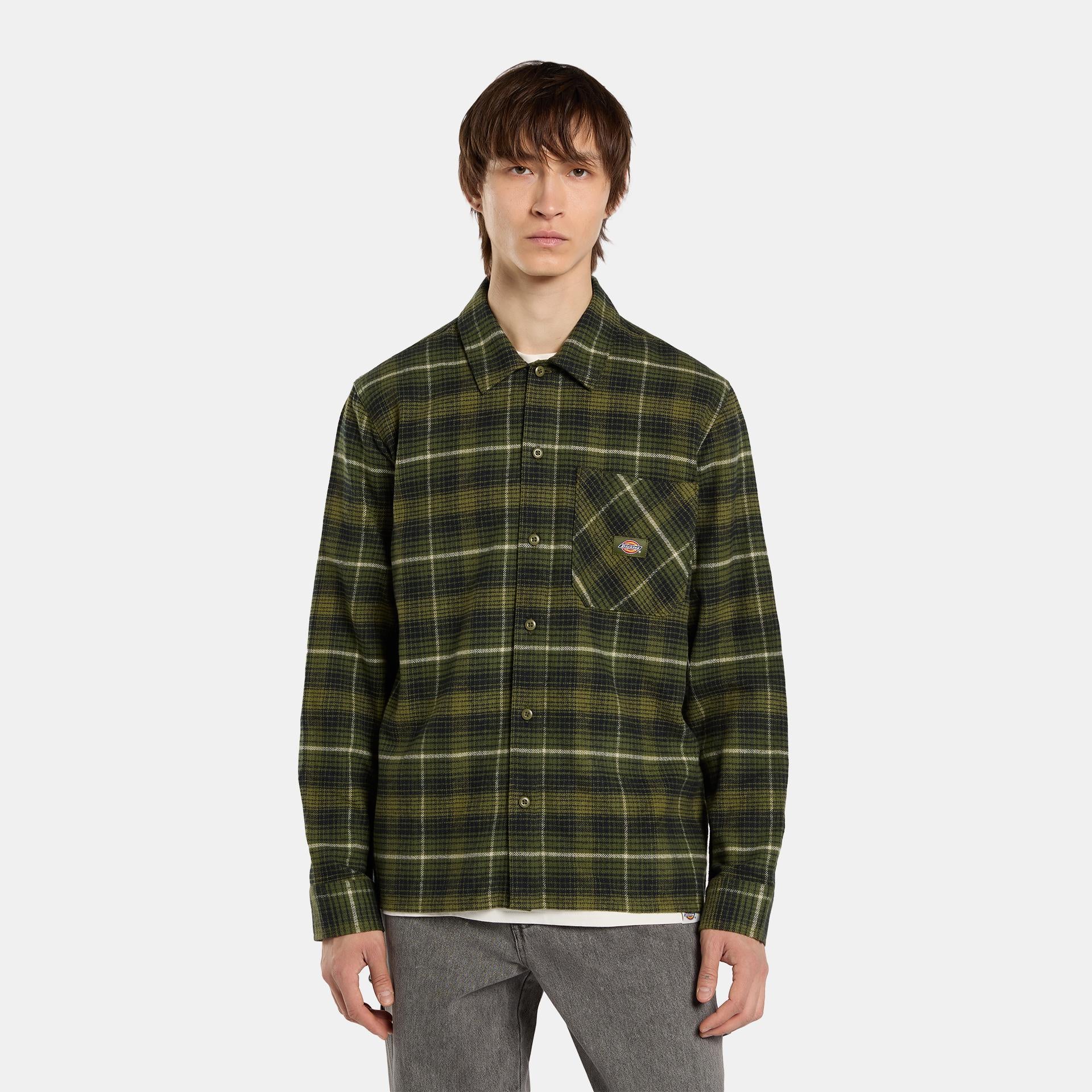 FOREST CHECK - FELPA DK0A8653 K721 DICKIES 