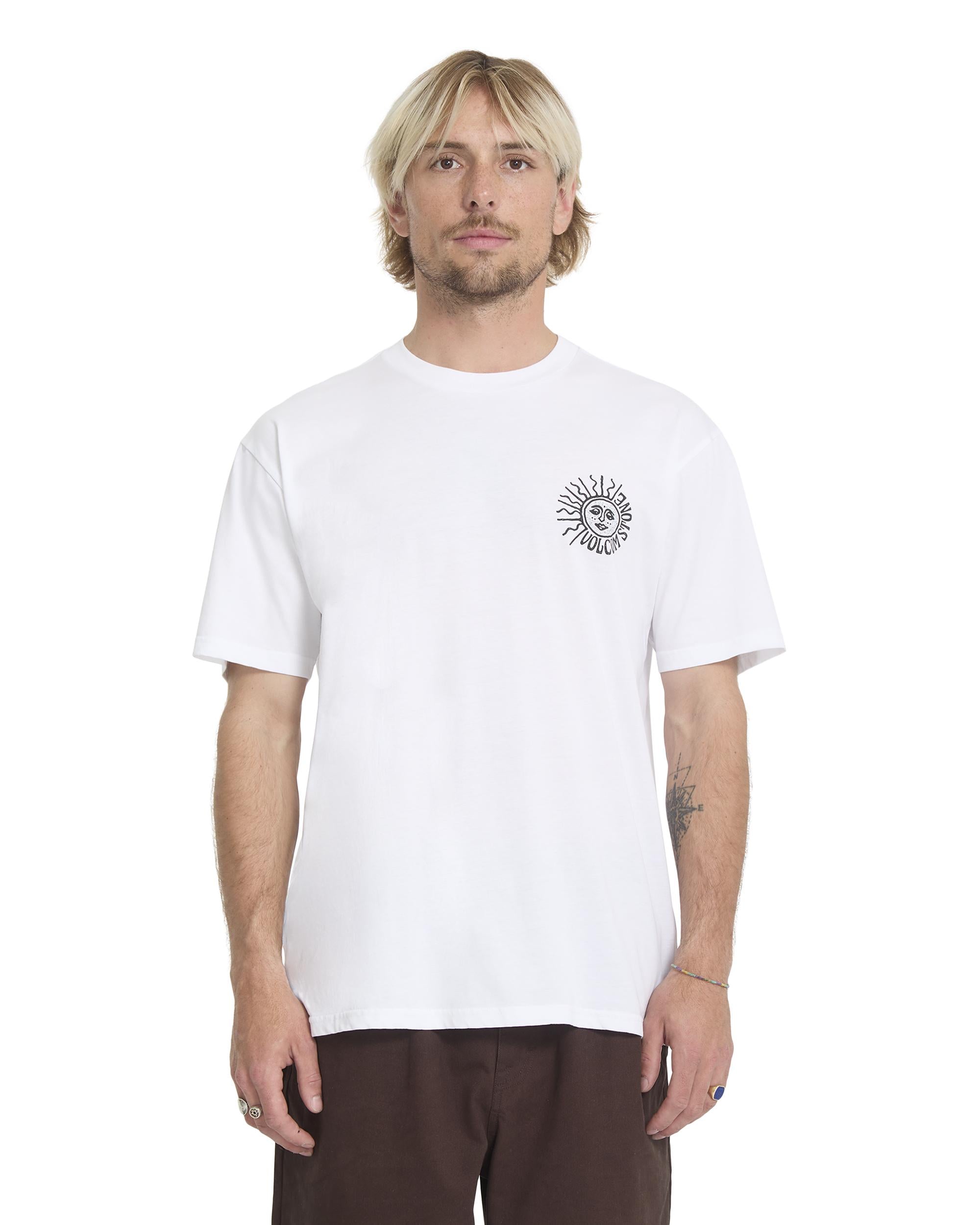 MAZATLAN - T-SHIRT A5012613 _WHT VOLCOM 