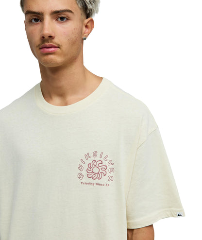 CURVE PALM - T-SHIRT EQYZT08303 -WBS0 QUIKSILVER 