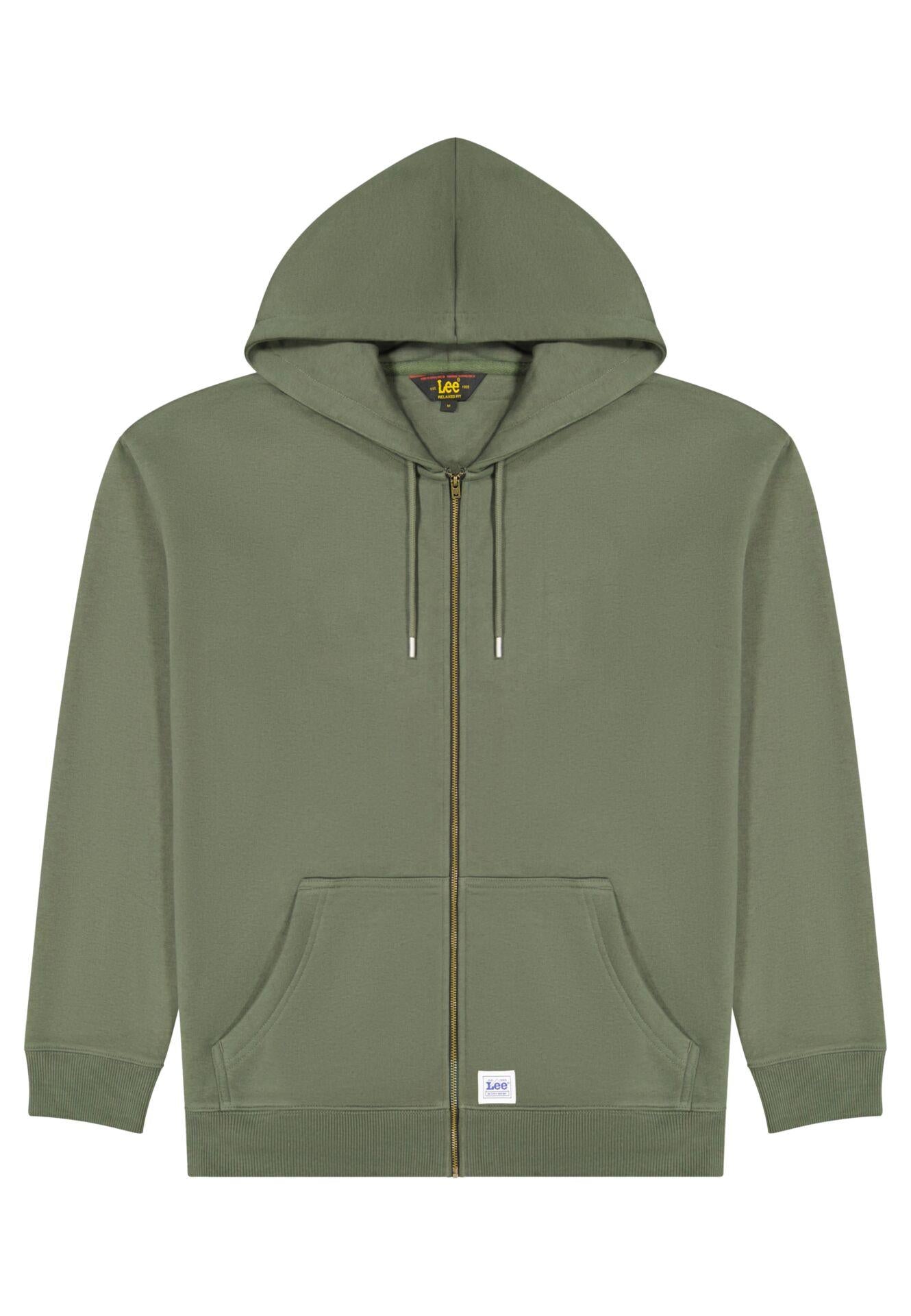 WORKWEAR FULL ZIP OAK MOSS - FELPA 112378765 . LEE 