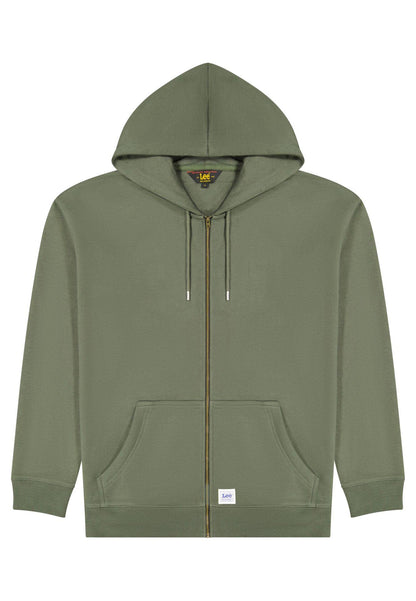 WORKWEAR FULL ZIP OAK MOSS - FELPA 112378765 . LEE 