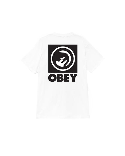 BOLD EYE - T-SHIRT 22MC0001357 -WHT OBEY 