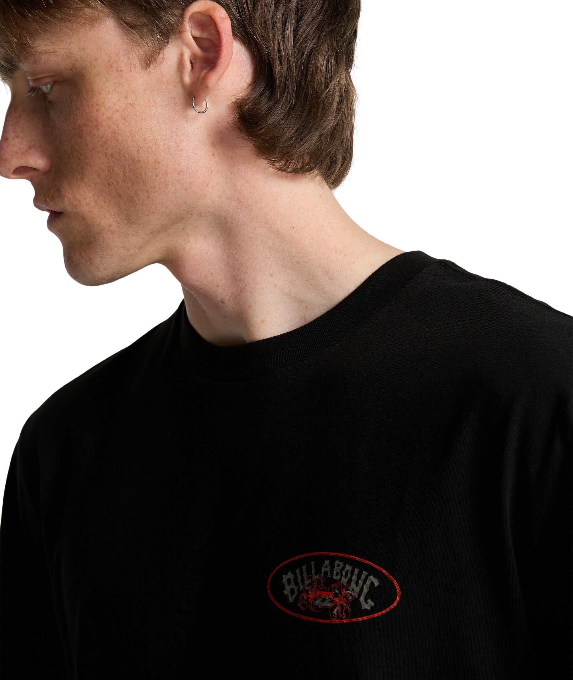 ORBIT ARCH - T-SHIRT EBYZT00522 -BLK BILLABONG 